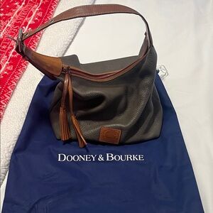 Dooney & Bourke Dark Brown Hobo Bag